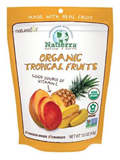 Picture of Natierra Nature's Organic Freeze-Dried Strawberries